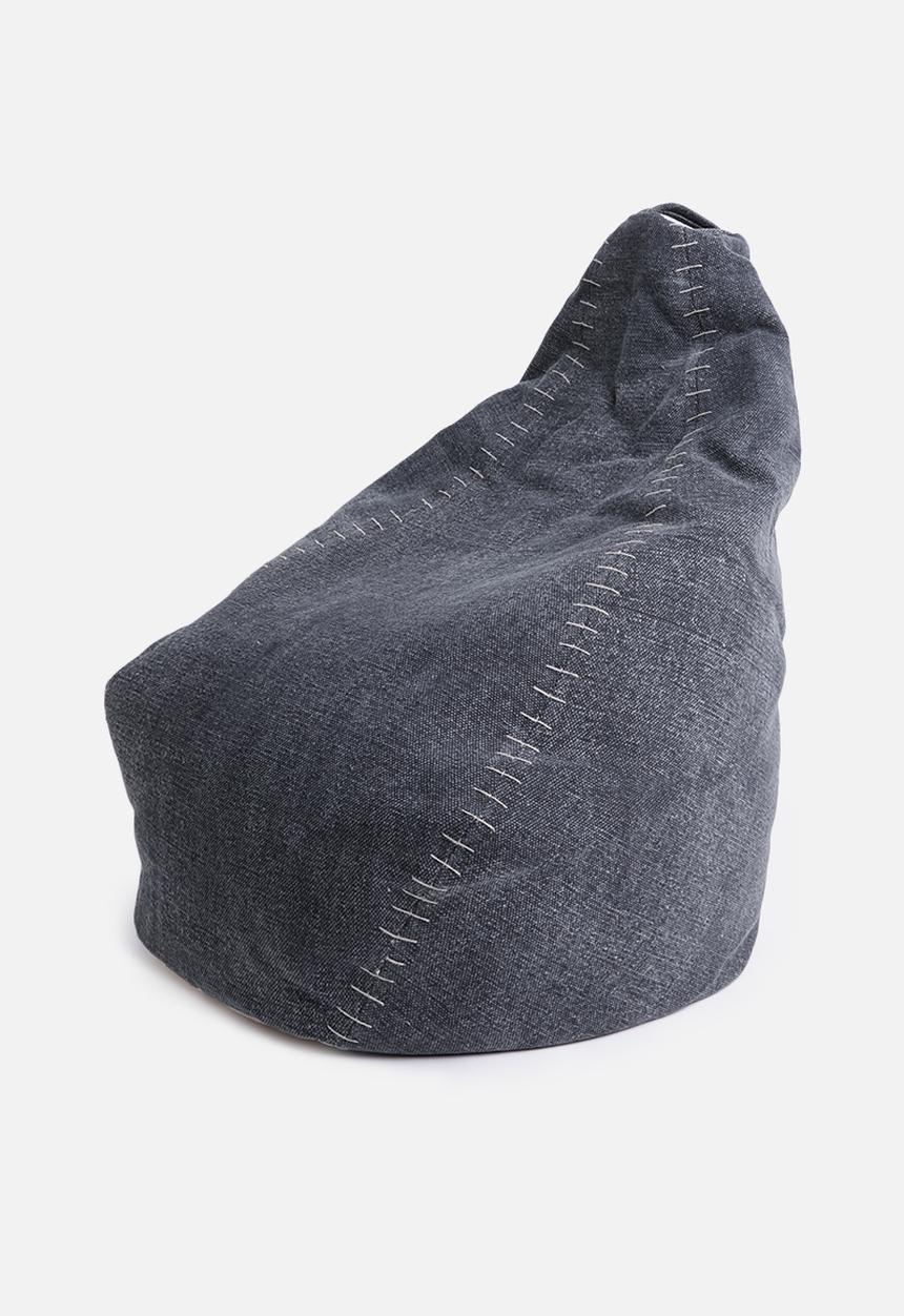 Sixth Floor - Pomona bean bag - Charcoal