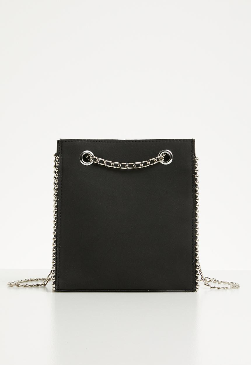 Superbalist - Studded detail tote bag - black