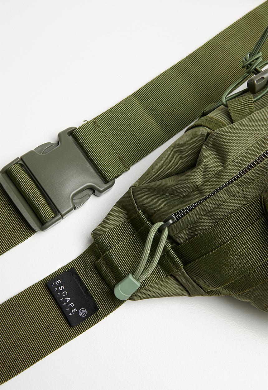 Escape Society - Utility bum bag - khaki