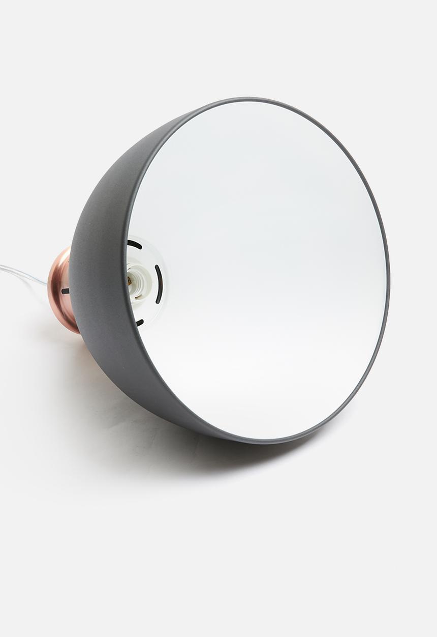 Present Time - Refine metal pendant lamp - black & copper
