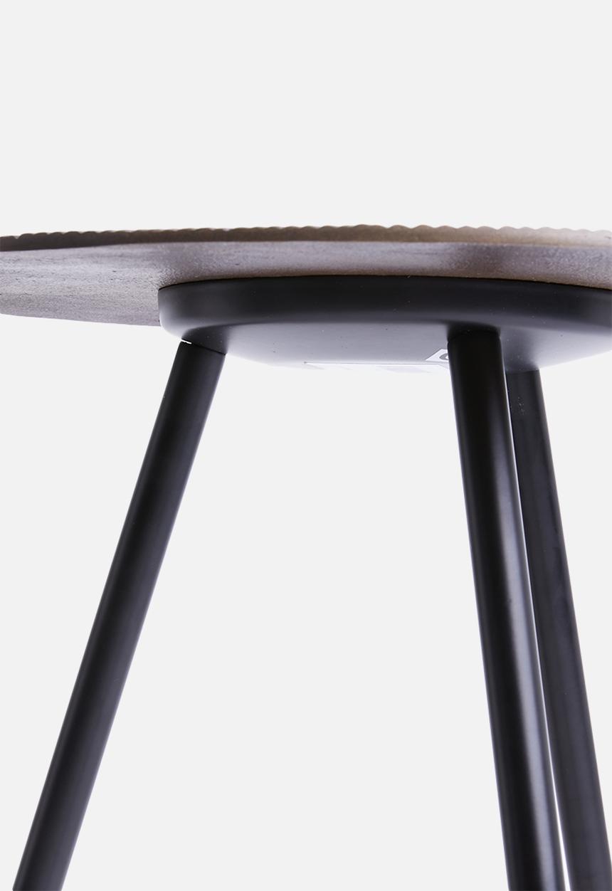 Sixth Floor - Dixon etched side table - brass