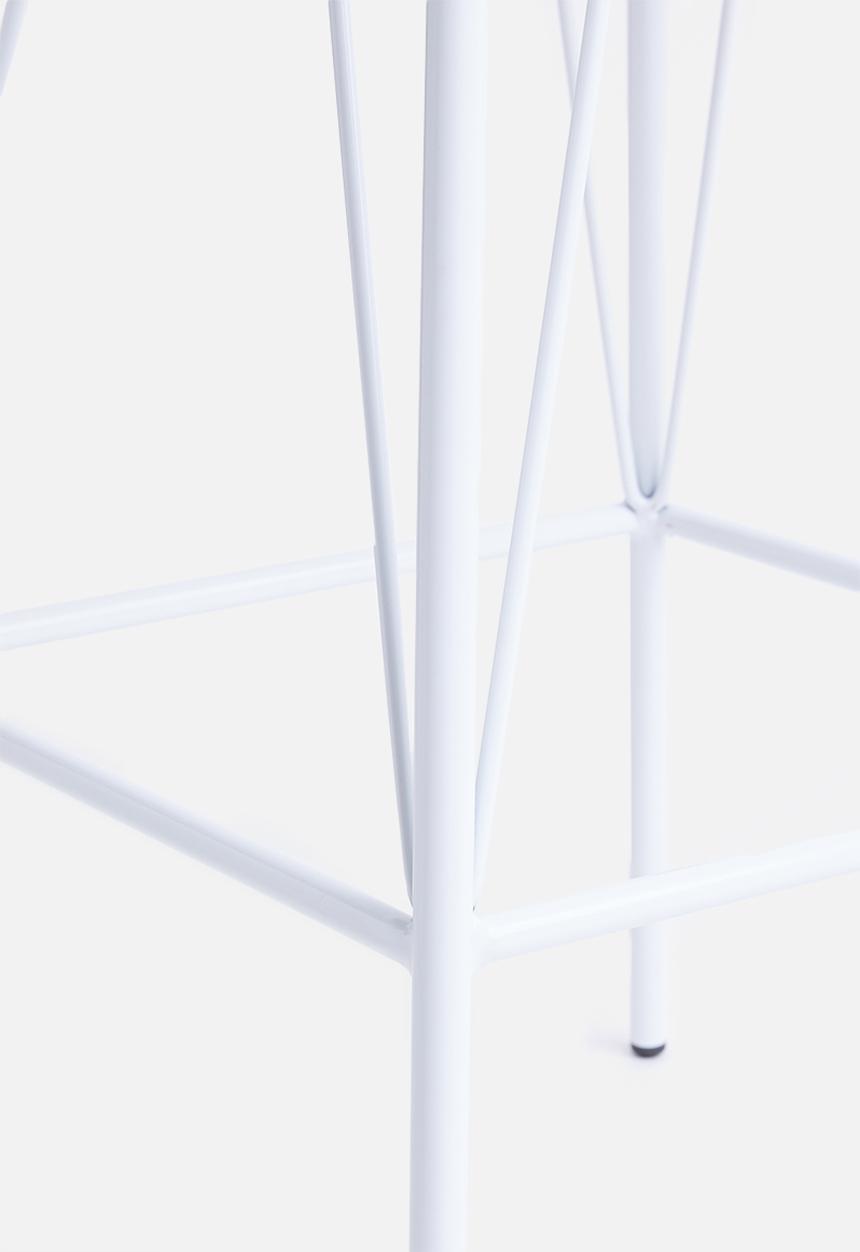 Sixth Floor - Pin counter stool - white