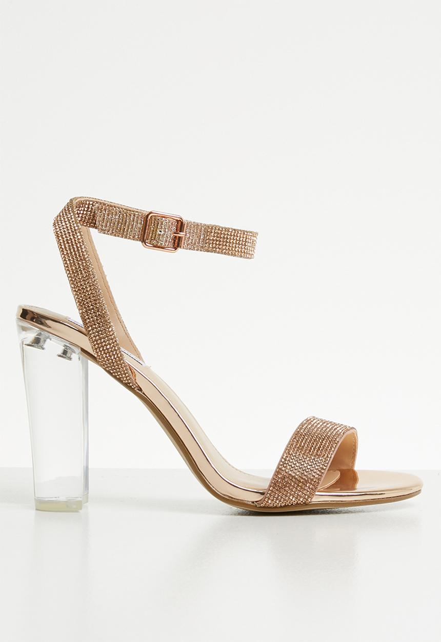 Steve Madden - Crysler heel - rose gold