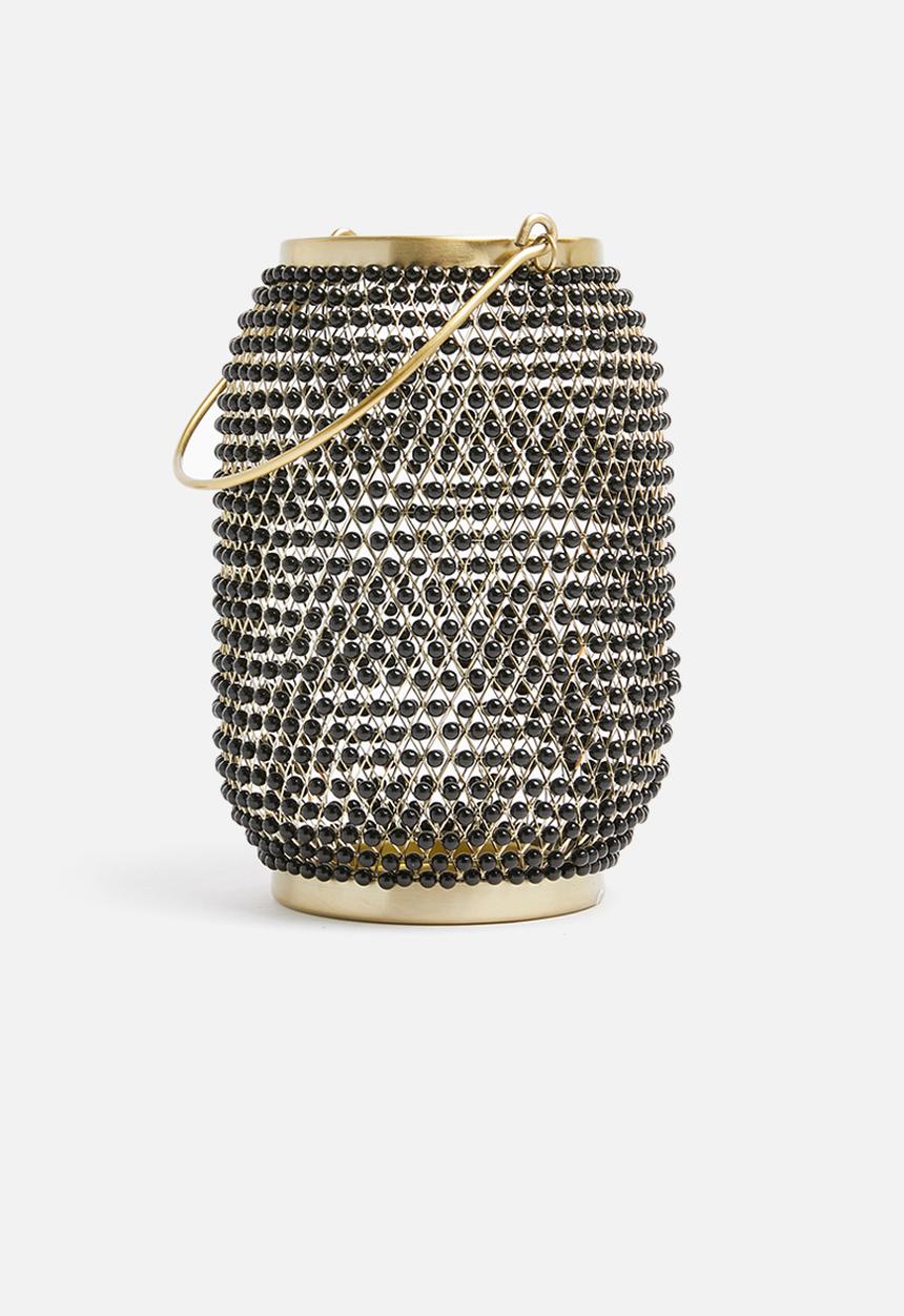 Sixth Floor - Rhea lantern - gold/black
