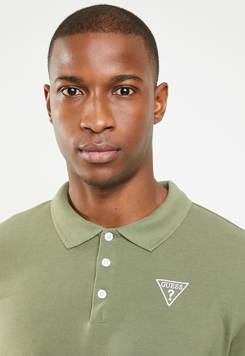 GUESS - Guess classic short sleeve polo - green