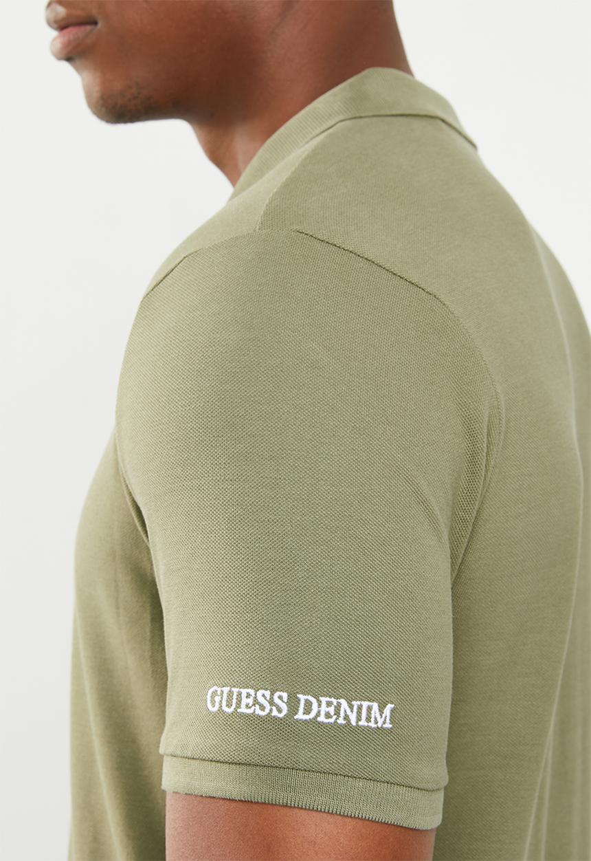 GUESS - Guess classic short sleeve polo - green