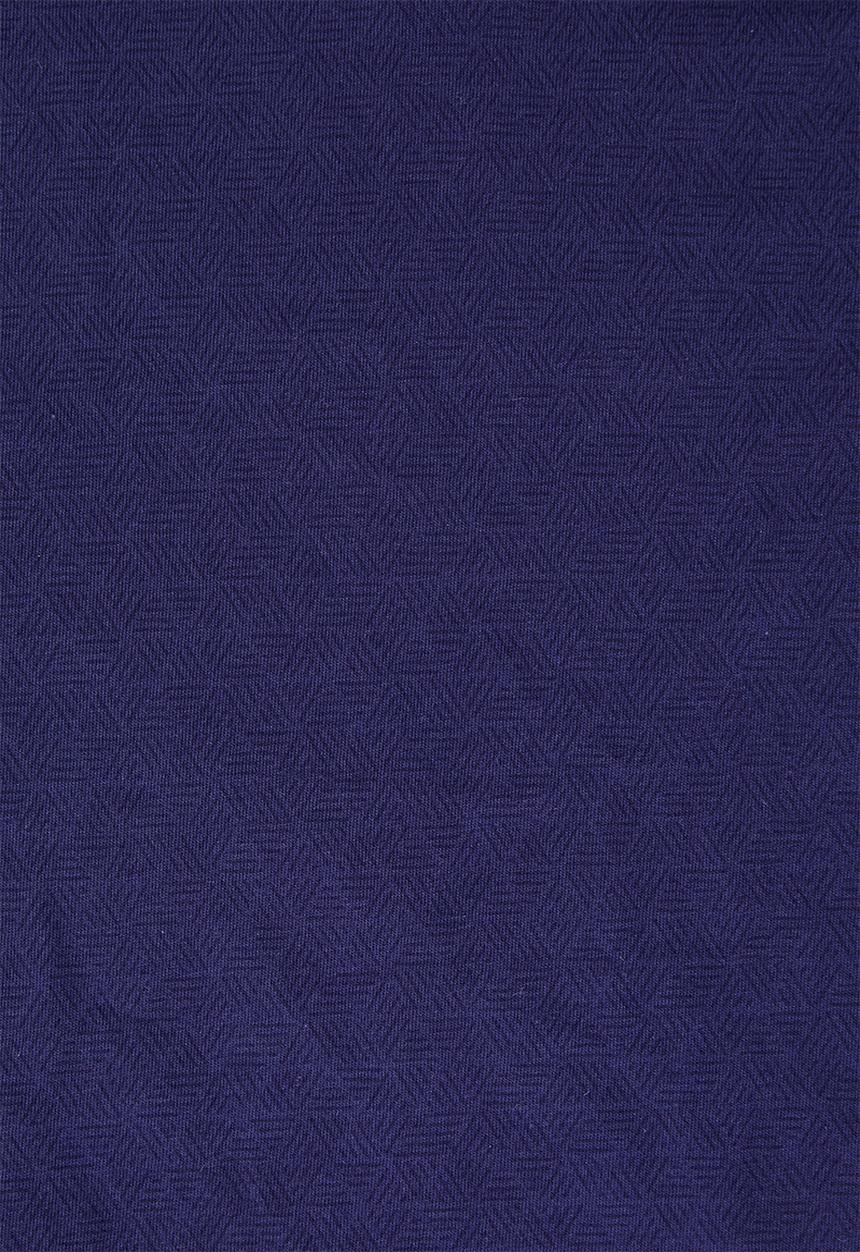 GUESS - Geometric short sleeve polo - blue