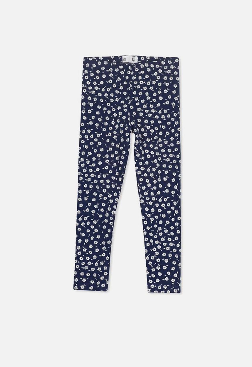 Cotton On - Huggie tights - navy & white
