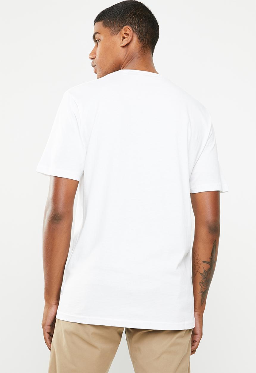 Only & Sons - Greg short  sleeve tee - white