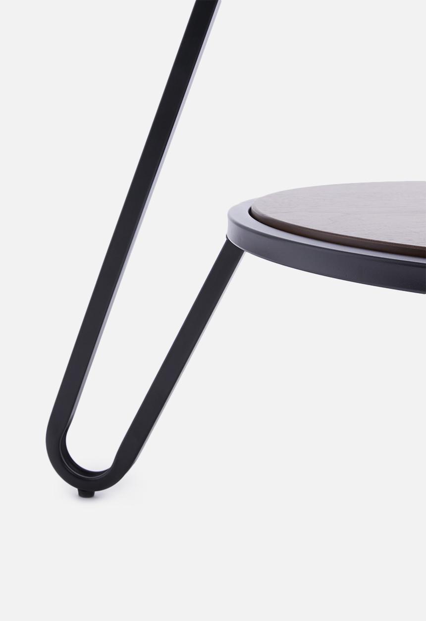 Sixth Floor - Dark oak side table - natural