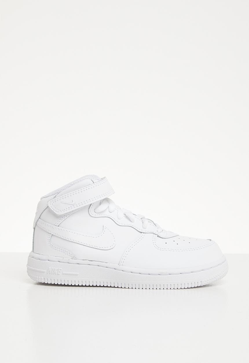 Nike - Nike air force 1 mid sneaker - white