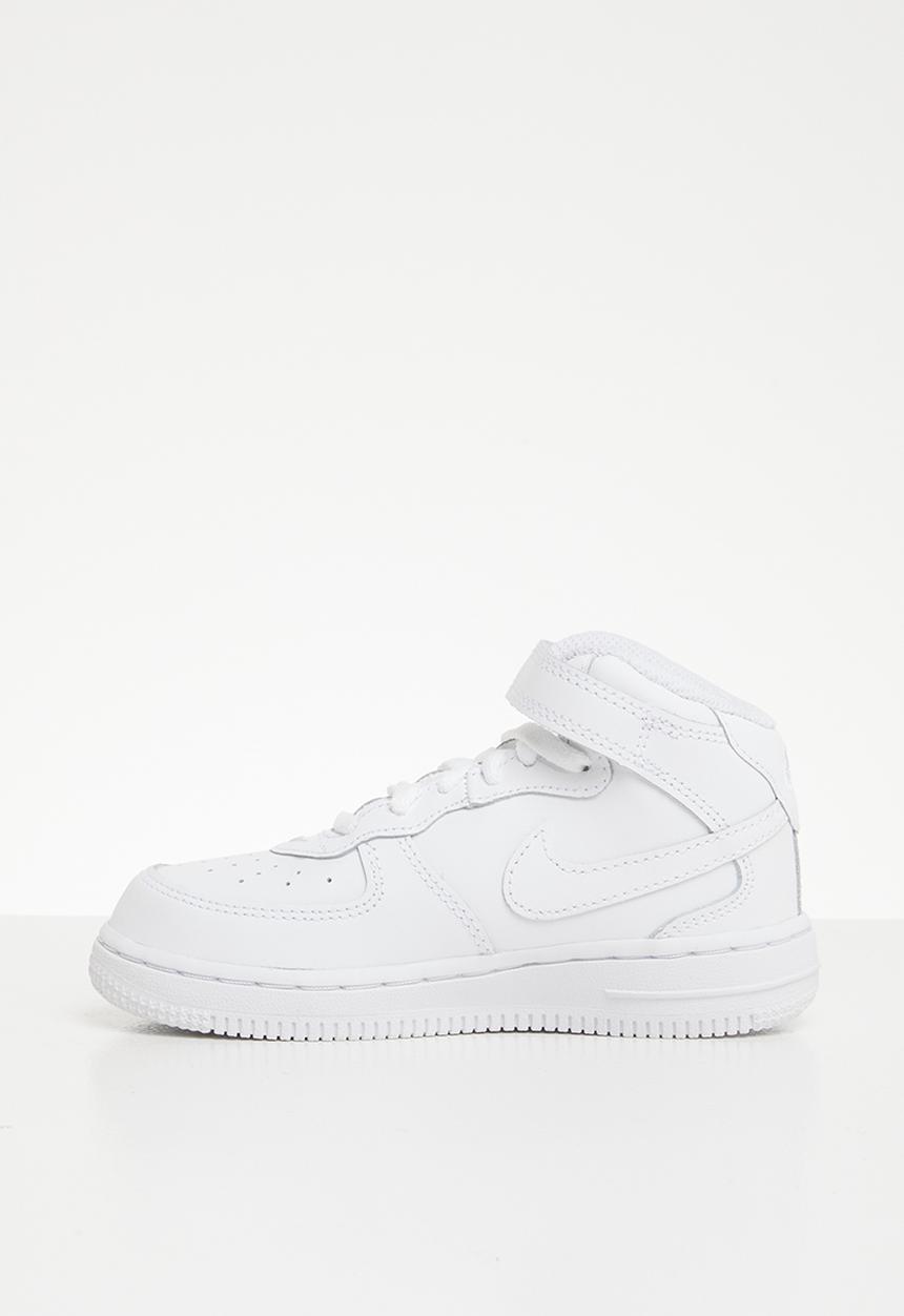 Nike - Nike air force 1 mid sneaker - white