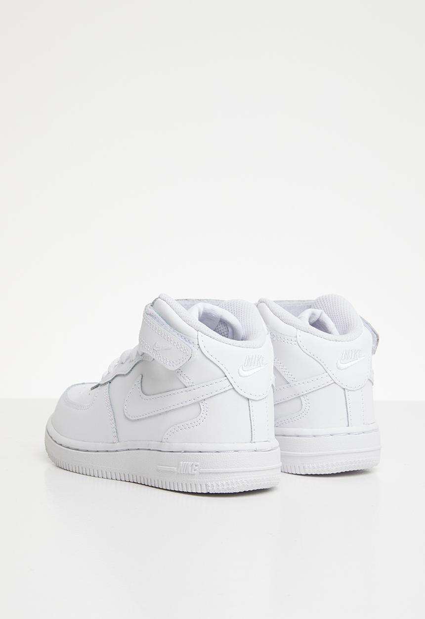 Nike - Nike air force 1 mid sneaker - white