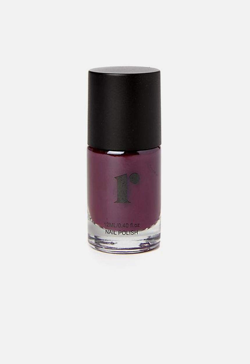 Cotton On - Rubi nail polish - blackberry