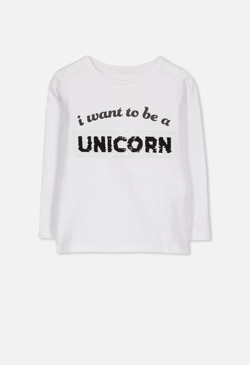 Cotton On - Anna long sleeve tee - white