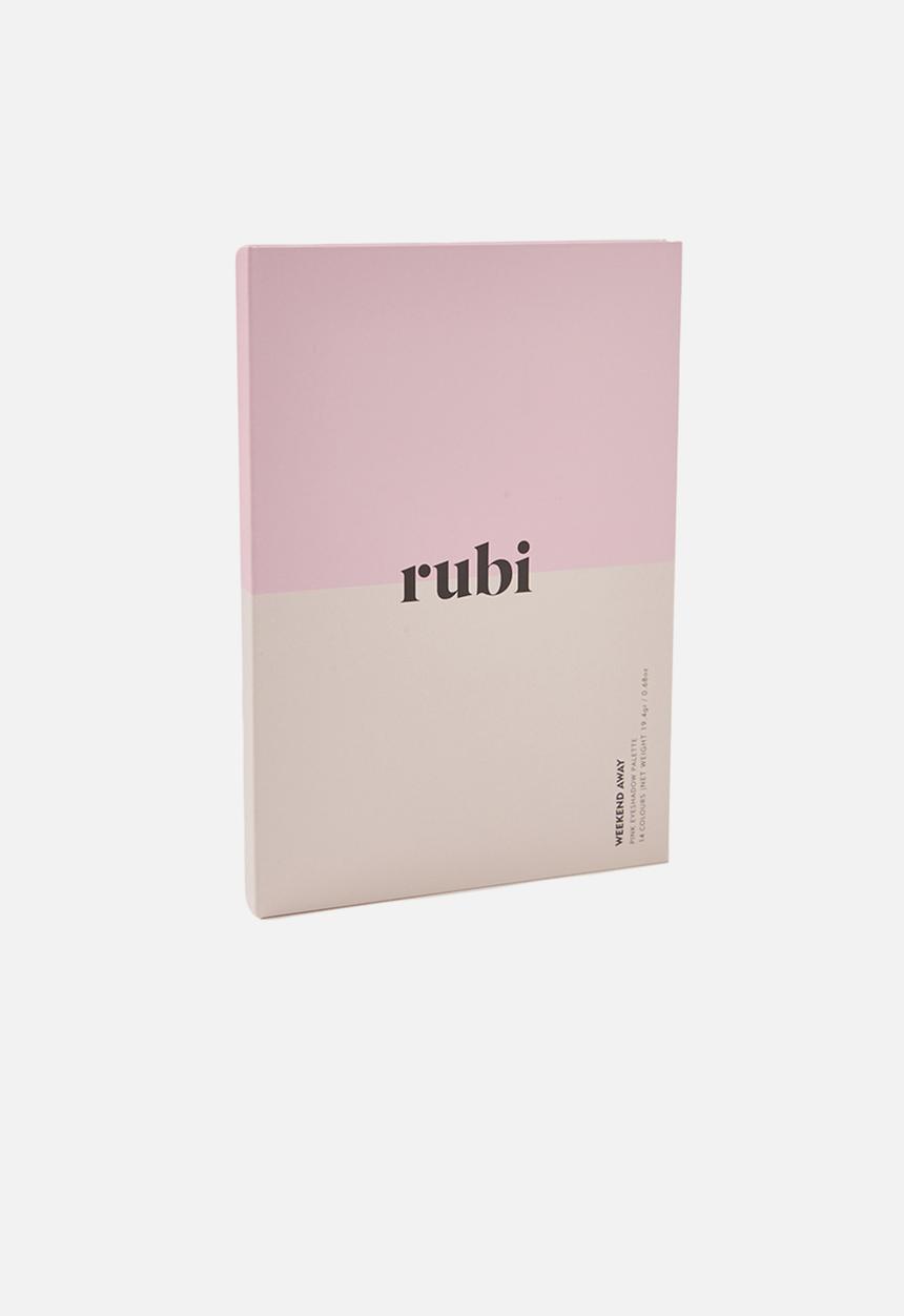 Cotton On - Rubi eyeshadow palette - 14 colour - weekend away