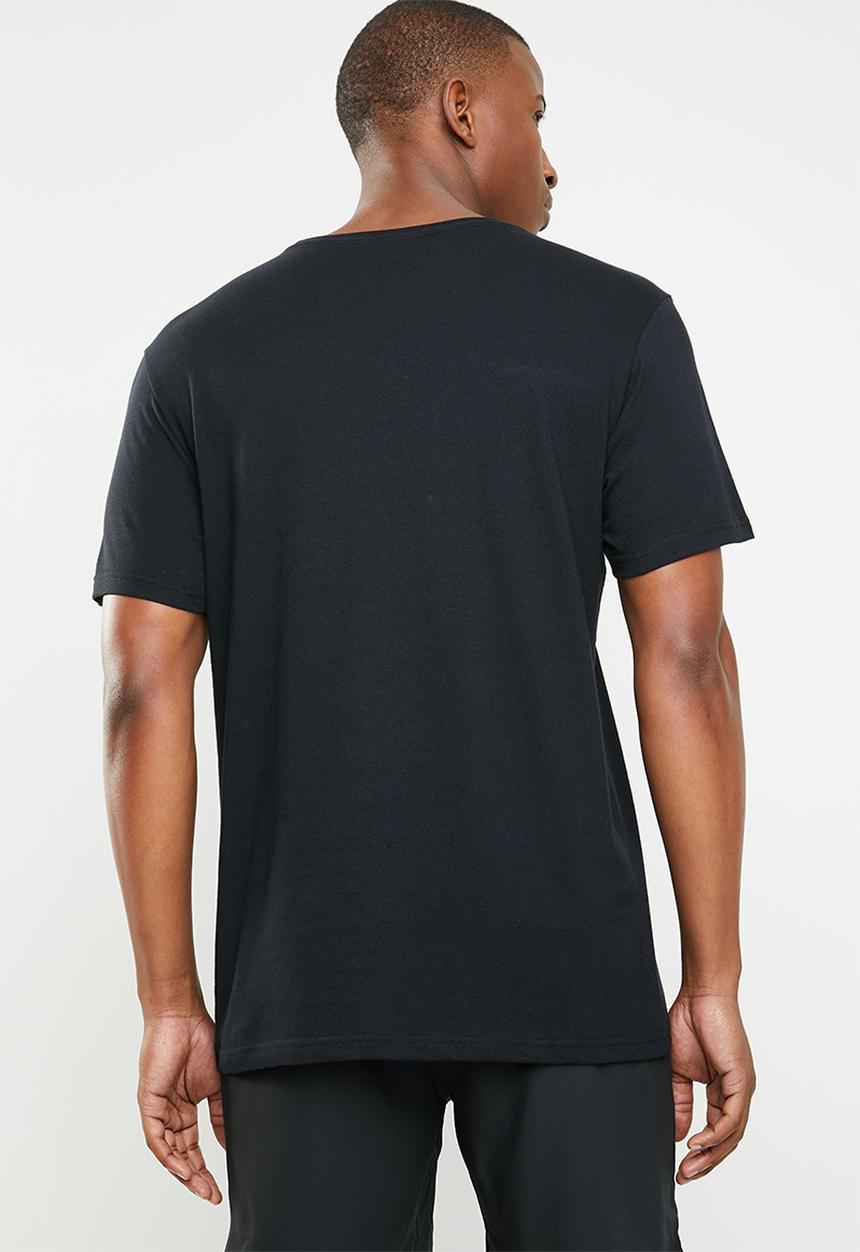 RVCA - Short sleeve tee - black & grey 