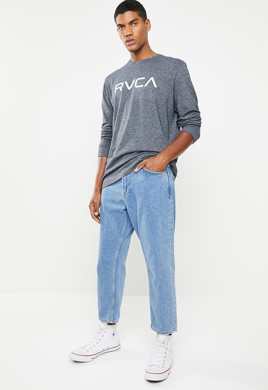 RVCA - Big rvca long sleeve tee - navy