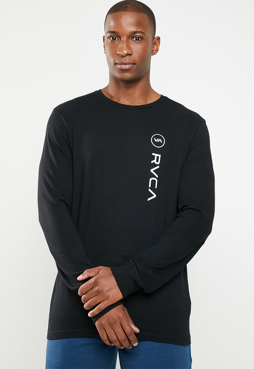 RVCA - Long sleeve sport tee - black