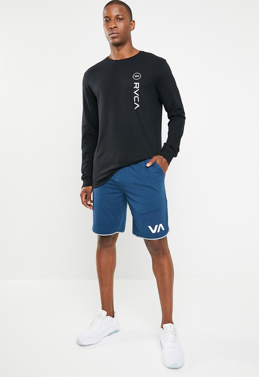 RVCA - Long sleeve sport tee - black