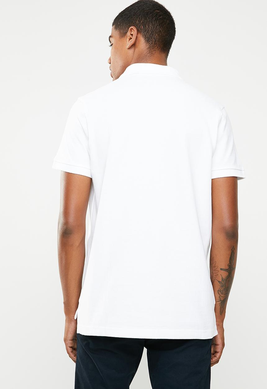 STYLE REPUBLIC - Crown piquet golfer - white
