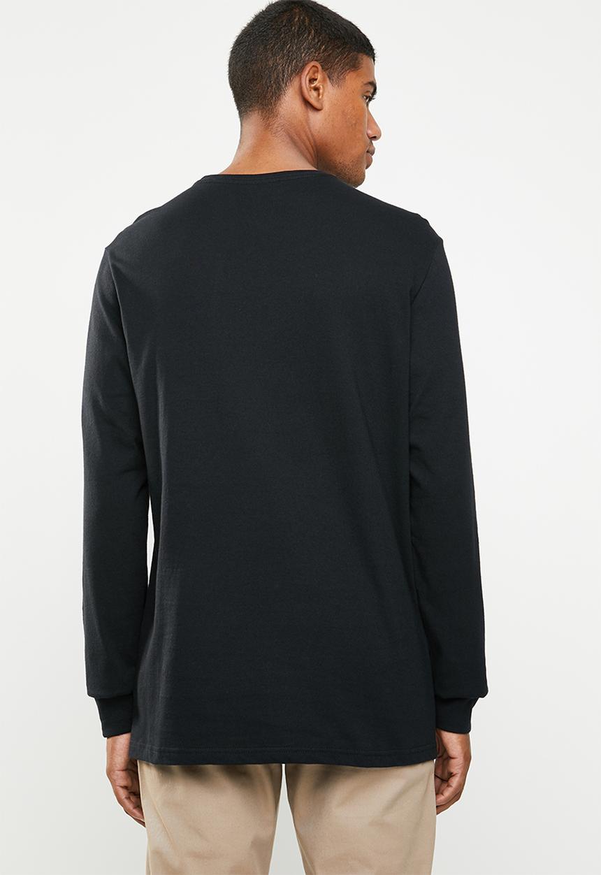 RVCA - Big rvca long sleeve tee - black