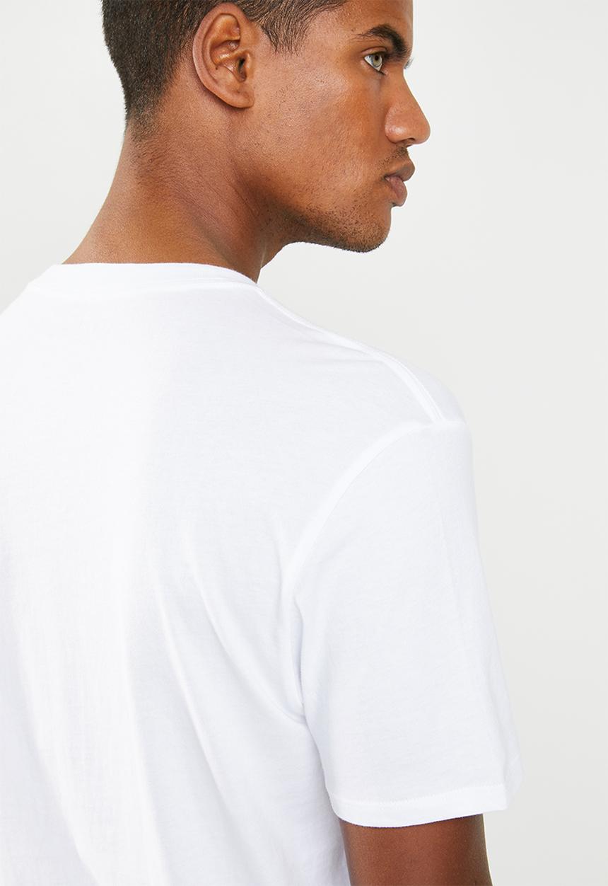 GUESS - Core triangle short sleeve tee - white