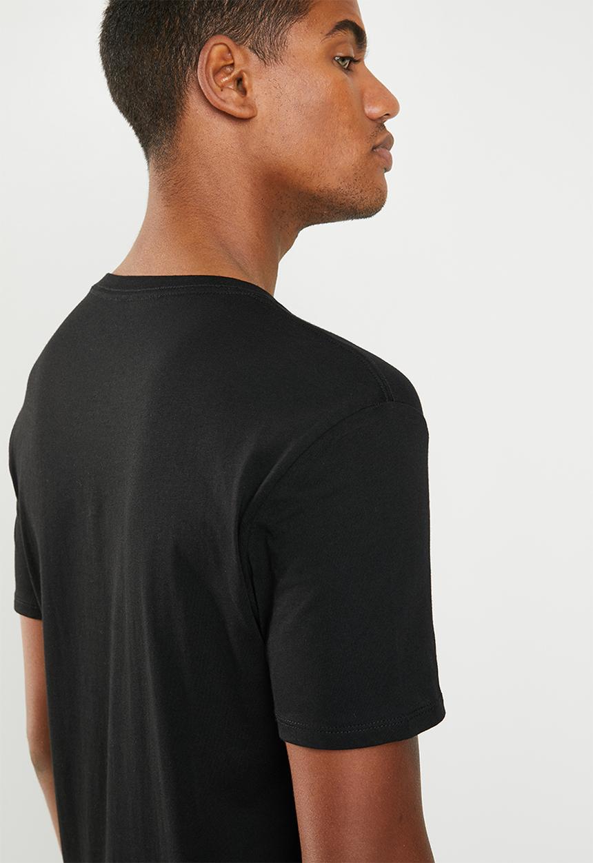 GUESS - Core triangle tee - black