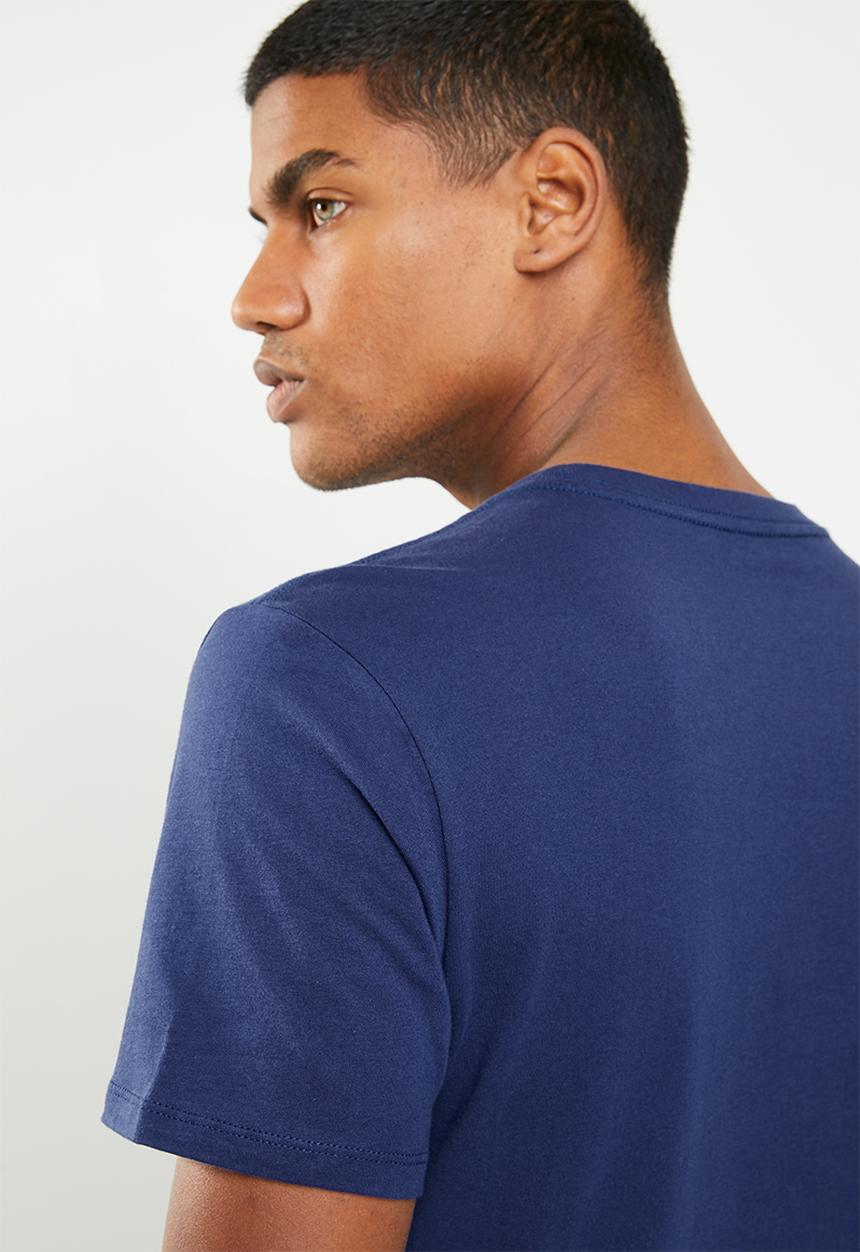GUESS - Core triangle tee - blue
