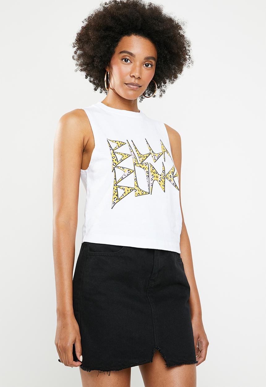 Billabong  - Be free muscle tee - white