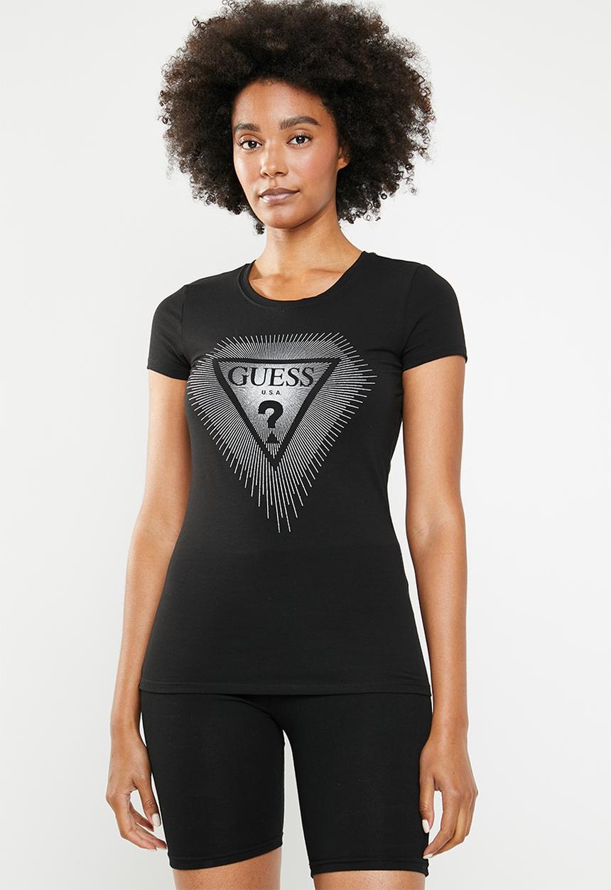 GUESS - Guess shine bright tee - black