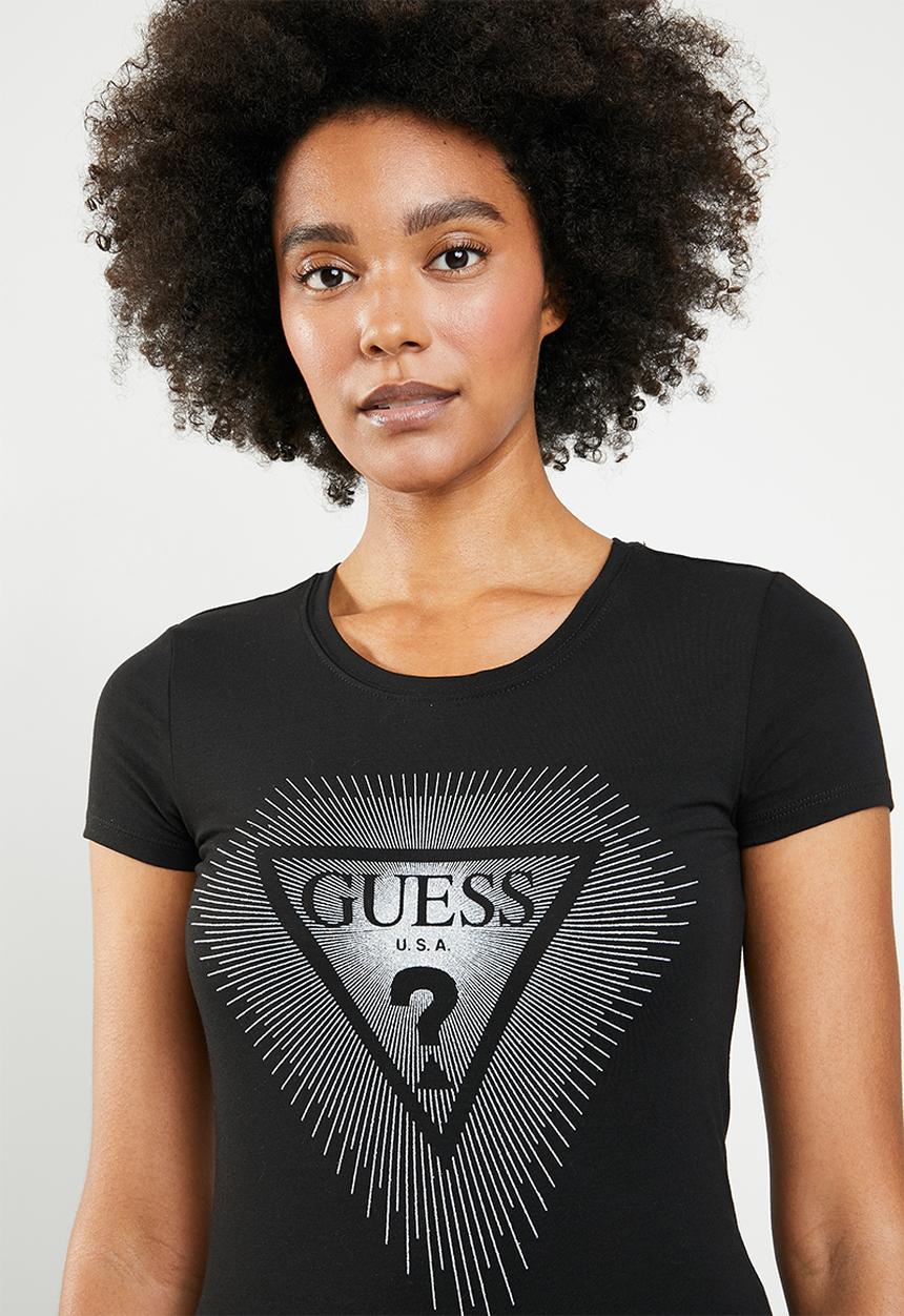 GUESS - Guess shine bright tee - black