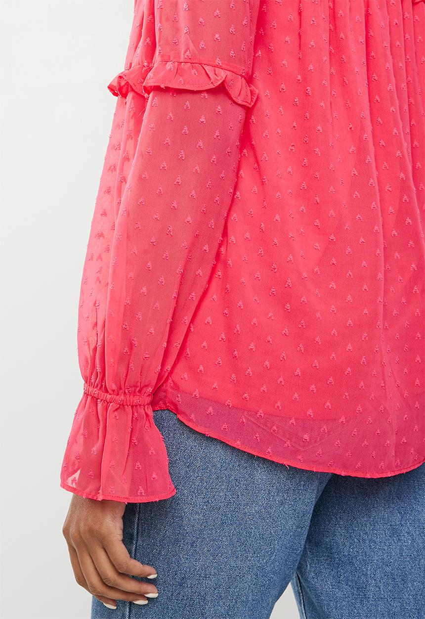 Vero Moda - Off shoulder blouse - pink