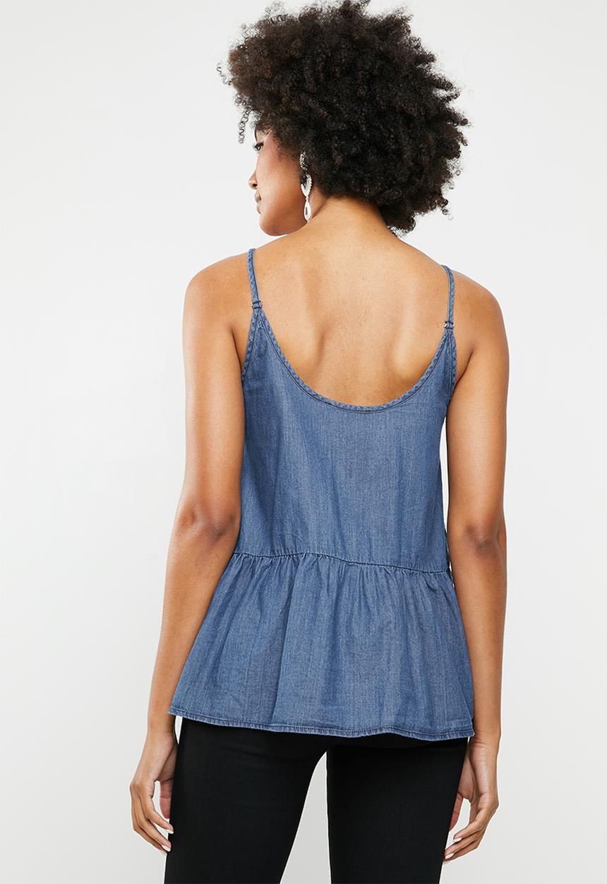 Vero Moda - Judy strap top - blue