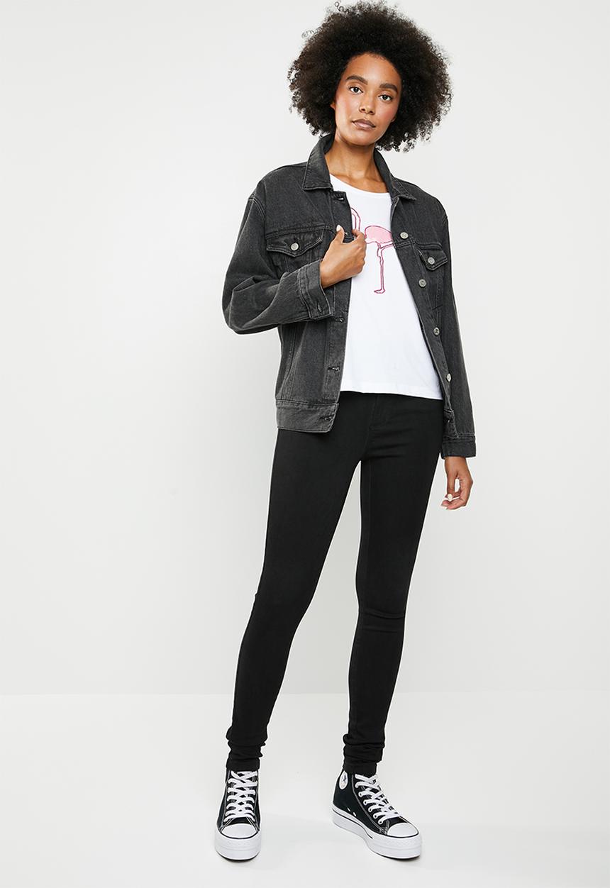 ONLY - Lia top - white