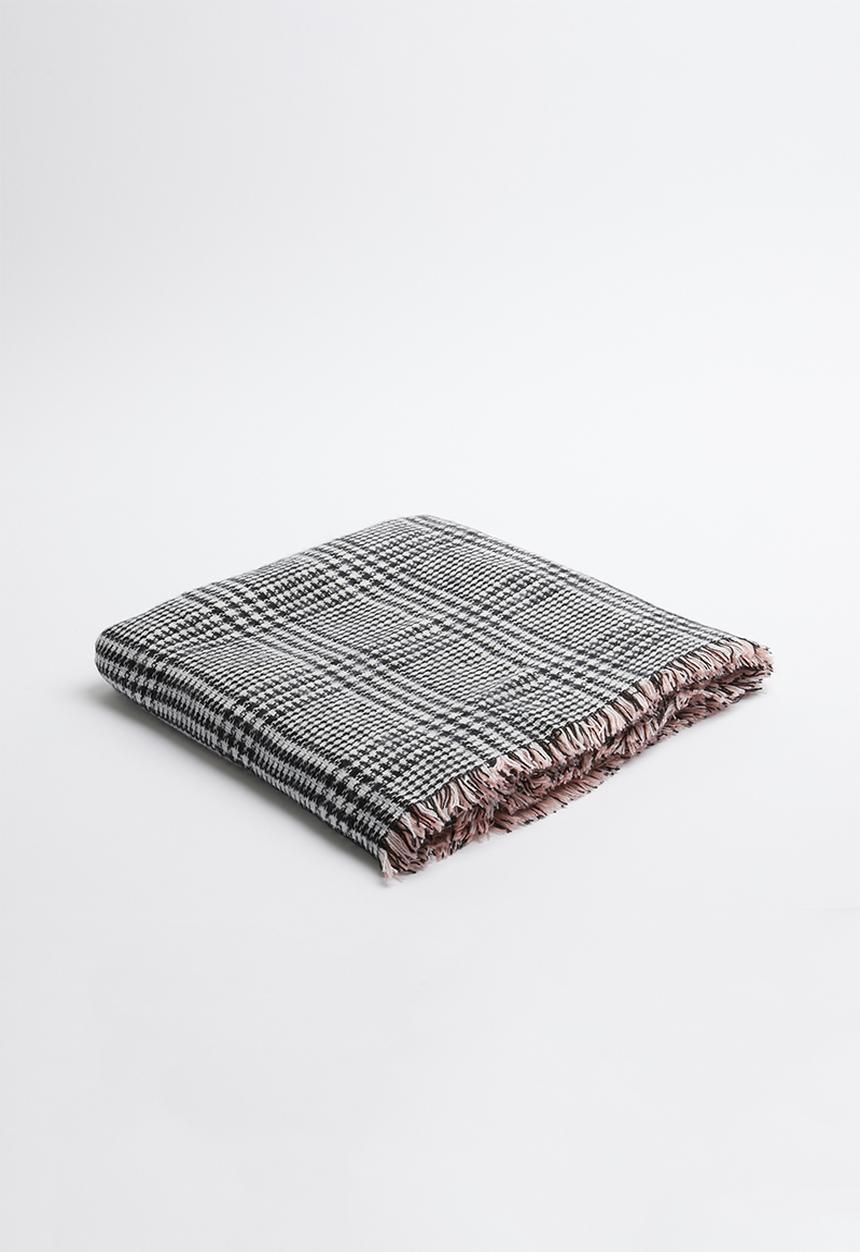 ALDO - Mixed print raw edge wrapped scarf - multi