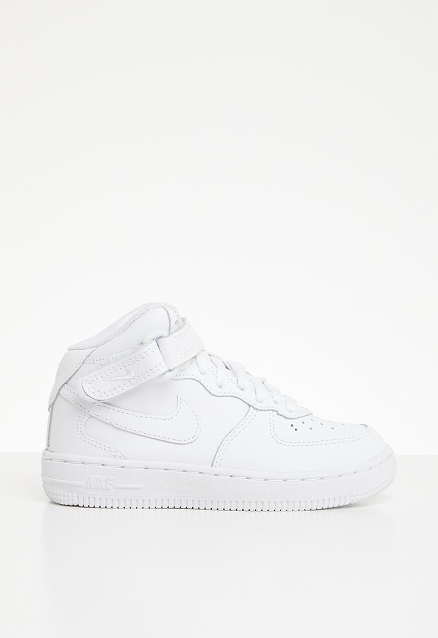 Nike - Nike Air Force 1 Mid (PS) - White