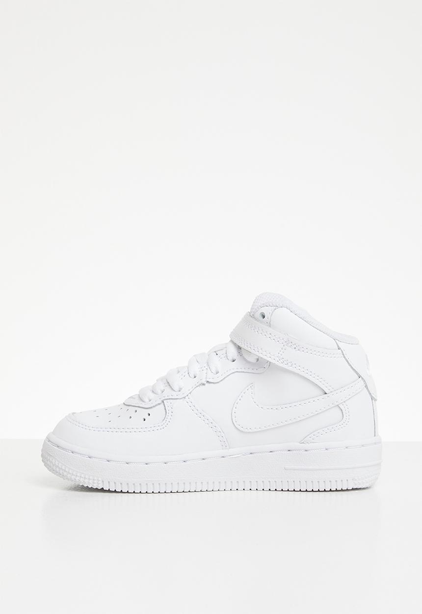 Nike - Nike Air Force 1 Mid (PS) - White