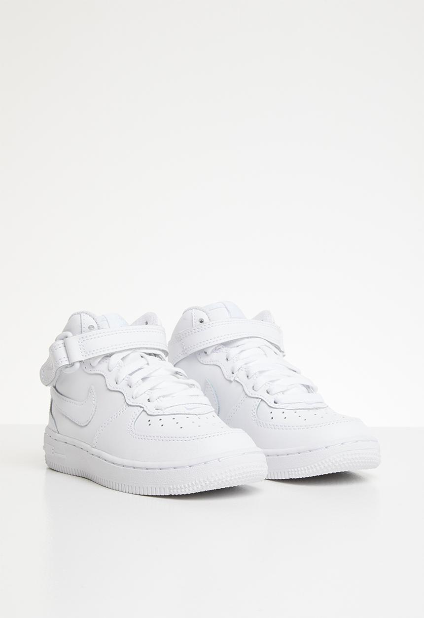 Nike - Nike Air Force 1 Mid (PS) - White