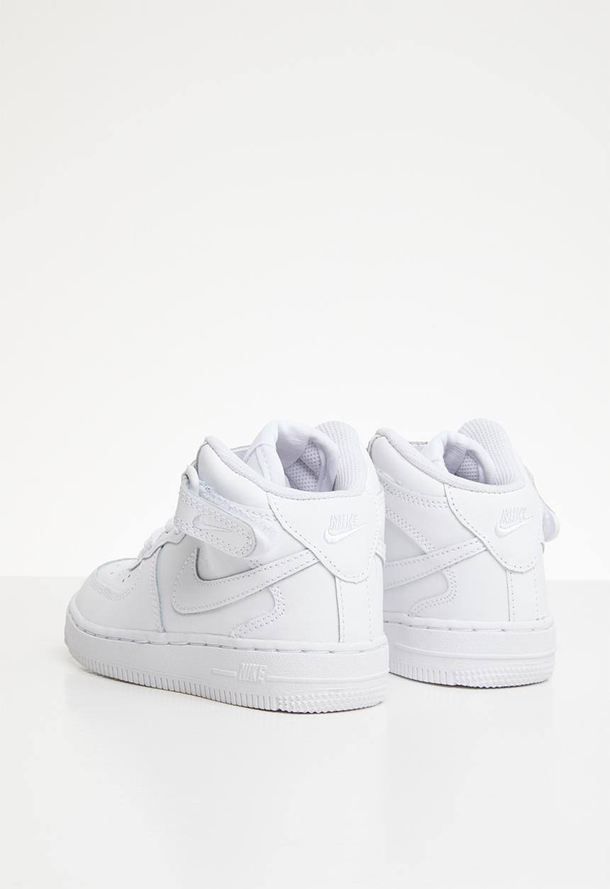 Nike - Nike Air Force 1 Mid (PS) - White
