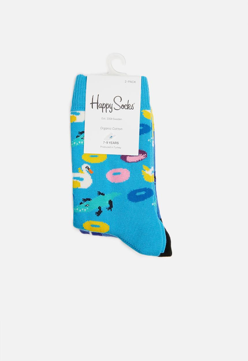 Happy Socks - 2 Pack poolparty socks - multi