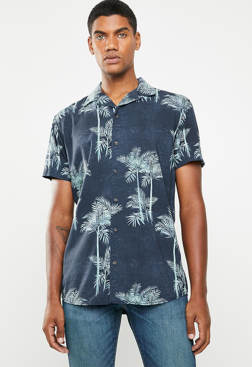 Jack & Jones - Kahula short sleeve shirt -  green