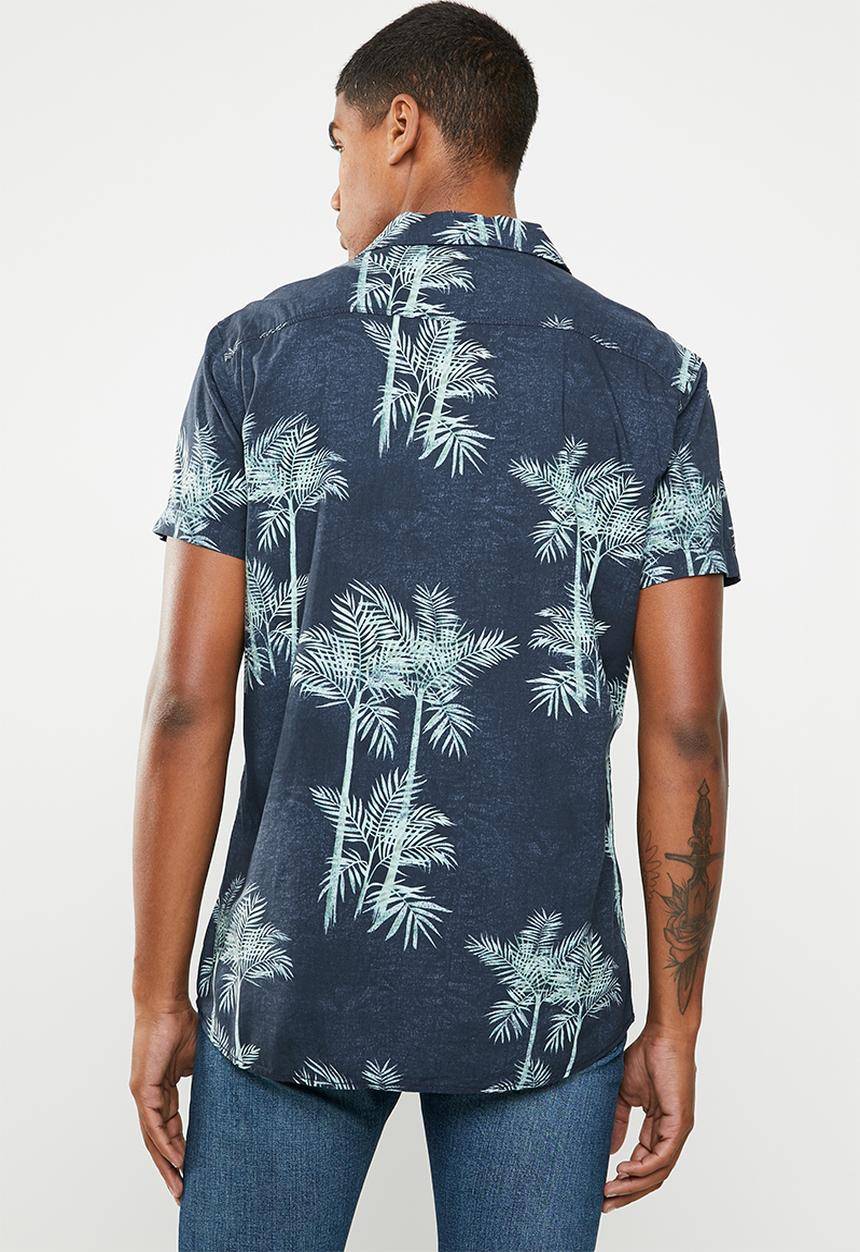 Jack & Jones - Kahula short sleeve shirt -  green