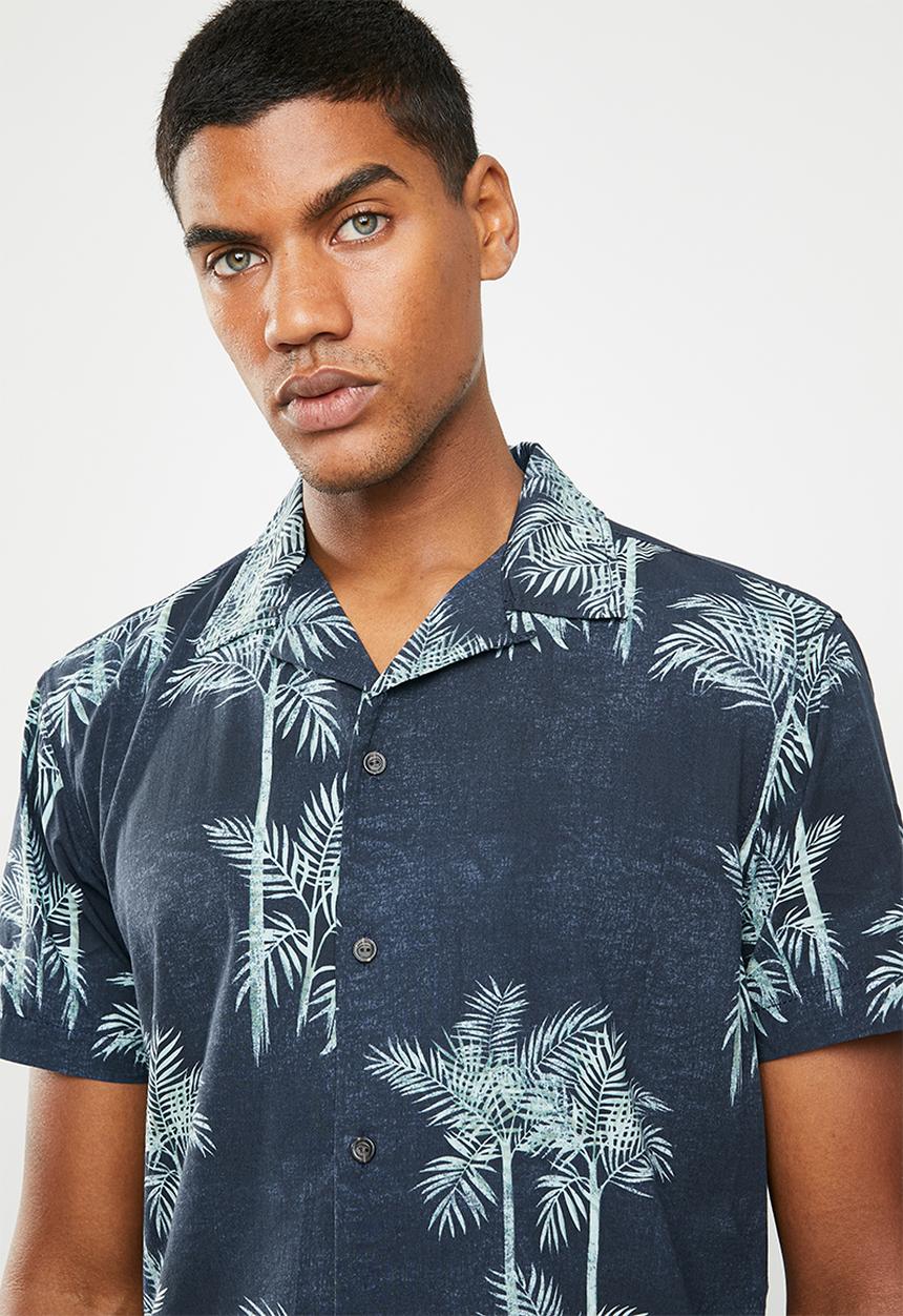 Jack & Jones - Kahula short sleeve shirt -  green