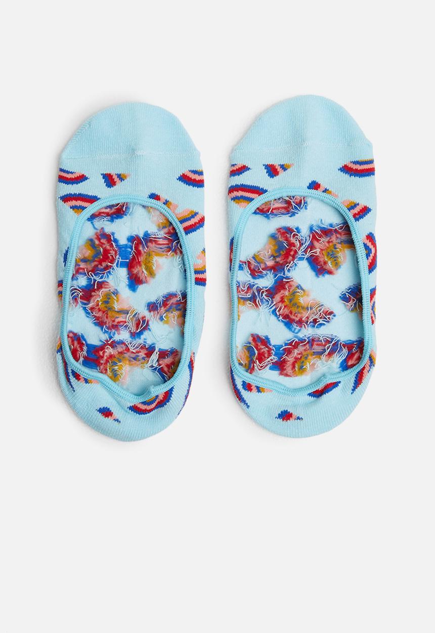 Supré  - No show novelty socks - rainbow