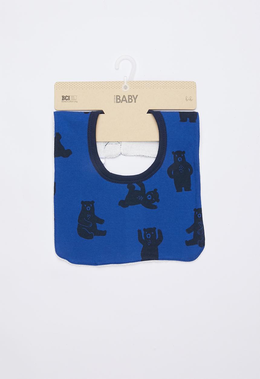 Cotton On - Sugar and spice bib - blue