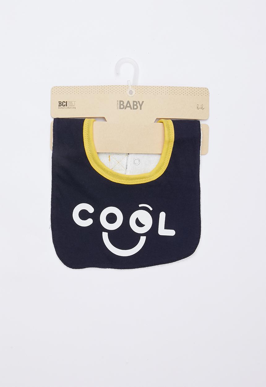 Cotton On - Sugar and spice bib - navy