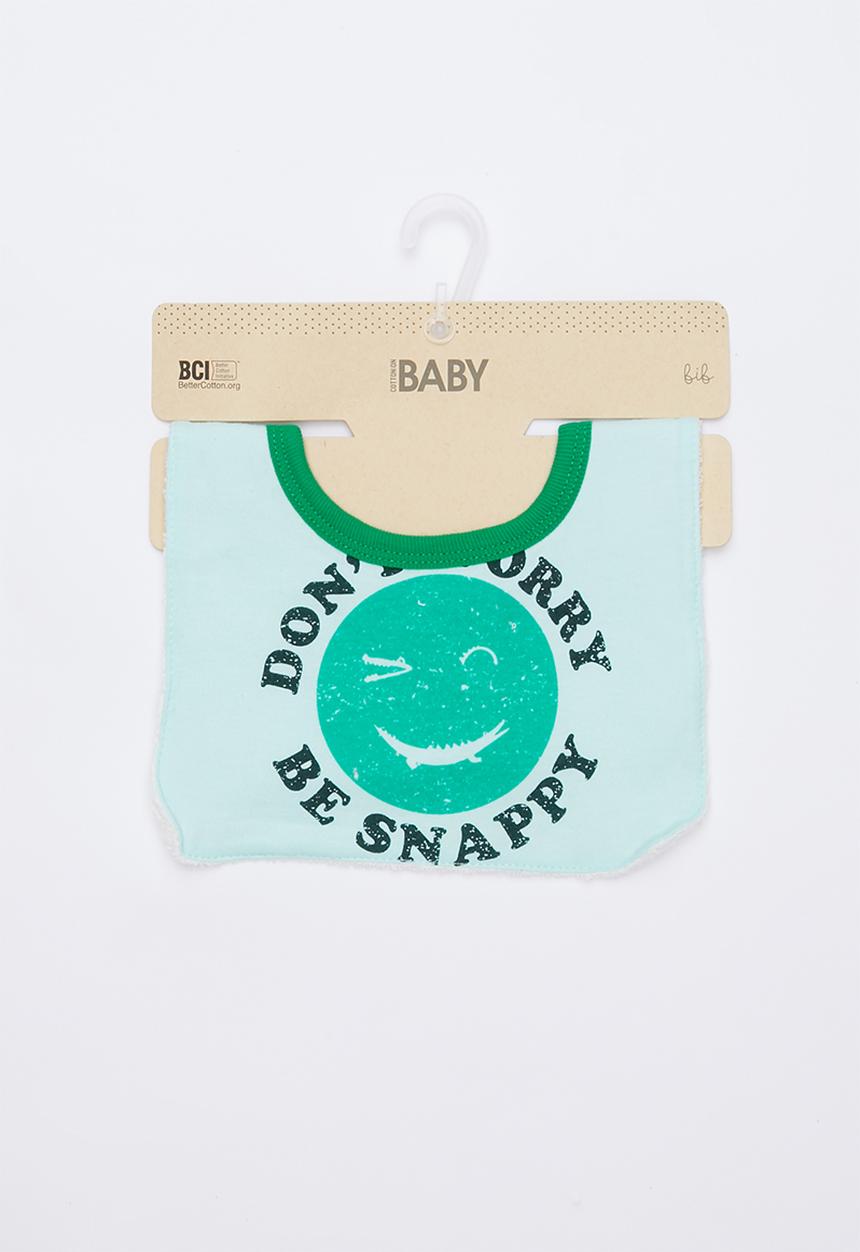 Cotton On - Sugar and spice bib - blue