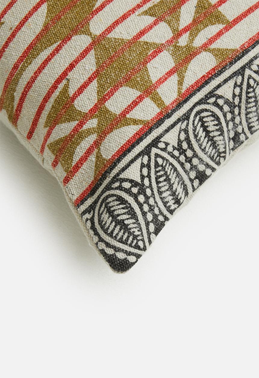 Sixth Floor - Alara cushion cover - mustard