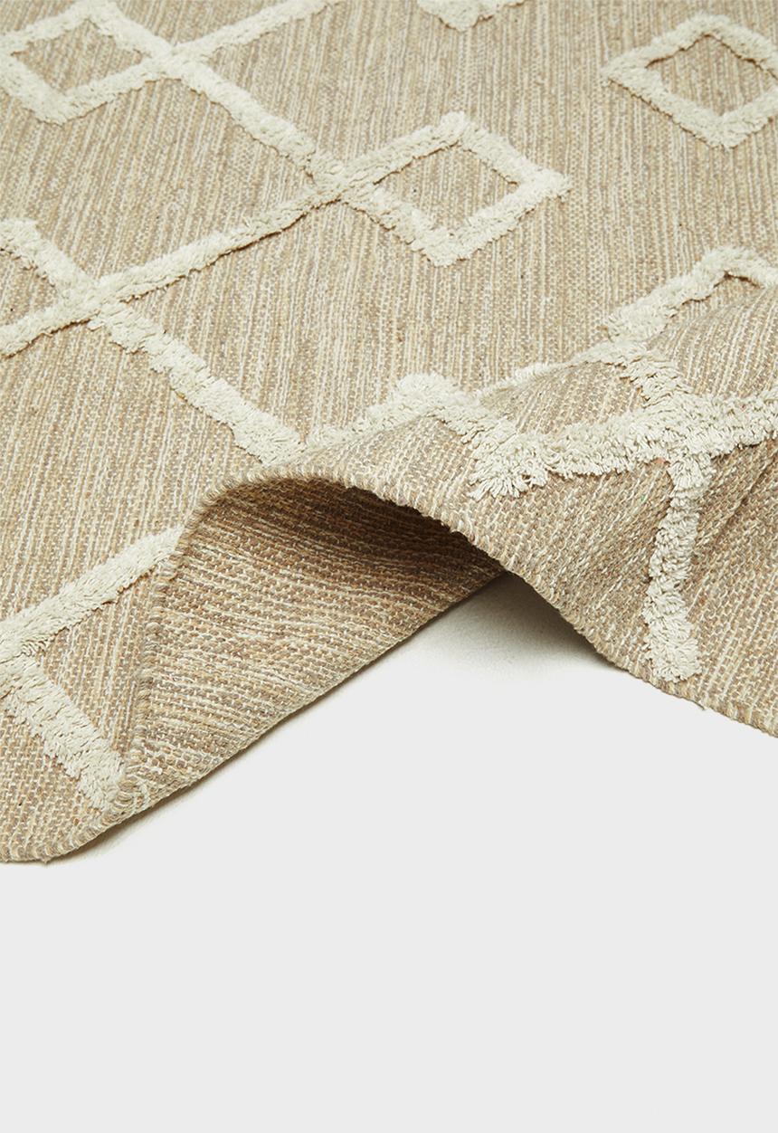 Sixth Floor - Gem tufted rug - natural